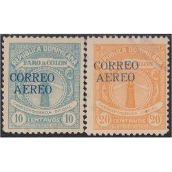 Rep. Dominicana A- 10/11 1931 Correspondencia Oficial Faro a Colón usados Rep. Dominicana A- 10/11 1931 Correspondencia Oficial Faro a Colón usados