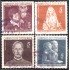 Costa Rica 252/55 1960 Sellos de navidad Pro Ciudad de los niños usados