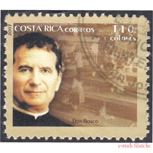 Costa Rica 823 2007 100º de la presencia Salesiana en Costa Rica usados