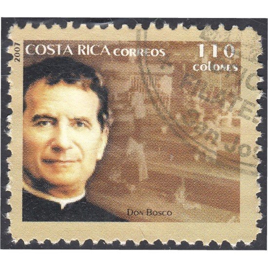 Costa Rica 823 2007 100º de la presencia Salesiana en Costa Rica usados