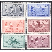 Costa Rica A- 283/88 1960 III Juegos Panamericanos de Fútbol MNH