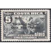 Costa Rica A- 52 1941 Tratado territorial Limitrofe MNH