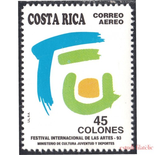 Costa Rica A- 908 1993 Festival Internacional de las Artes MNH