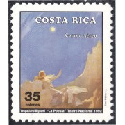 Costa Rica A- 904 1992 Arte contemporáneo Obra de Vespaciano Bignami La poesía MNH