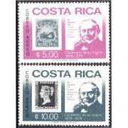 Costa Rica A- 745/46 1979 Sir Rowland Hill MNH