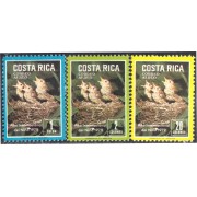 Costa Rica A- 719/21 1979 Año Internacional del niño Pájaros pichones Birds MNH