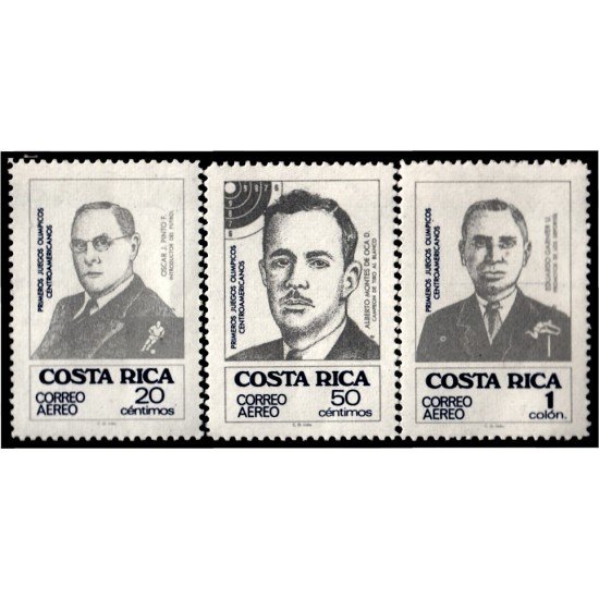 Costa Rica A- 597/99 1975 1º Juegos Olímpicos Centroamericanos MNH Costa Rica A- 597/99 1975 1º Juegos Olímpicos Centroamericanos MNH