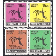 Costa Rica A- 489/92 1970 Lucha contra el Cáncer MNH