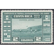 Costa Rica A- 62 1941 Campeonato de fútbol Centroamericano y del Caribe  Sin goma