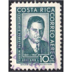 Costa Rica A- 317 1961 Profesor Miguel Obregón usados Costa Rica A- 317 1961 Profesor Miguel Obregón usados