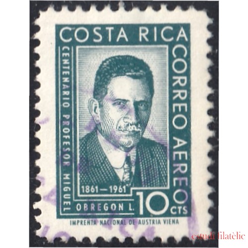 Costa Rica A- 317 1961 Profesor Miguel Obregón  usados