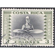 Costa Rica A- 241 1954 Industrias Nacionales Reconstrucción de aviones usados