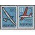 Argentina A- 89/90 1963 9° Campeonato de de planeadores MNH