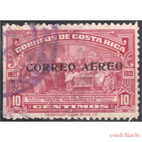 Costa Rica A- 6 1930/32 En conmemoración del primer congreso postal panamericano usados