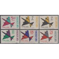 Argentina A - 91/94 1963 - 1965 Serie Corriente Filigrana C MNH