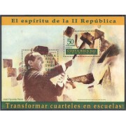 Costa Rica HB 17 1998 El espíritu de la II República MNH