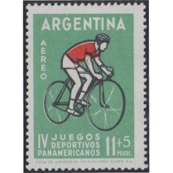 Argentina A- 95 1963  4° Juegos deportivos panamericanos en Sao Paulo MNH