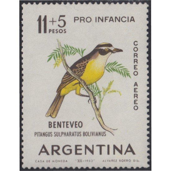 Argentina A- 96 1963 Sobretasa Pro-infancia MNH Argentina A- 96 1963 Sobretasa Pro-infancia MNH