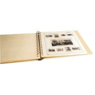 España Hojas Pardo 129000 año 1990 Montadas en blanco