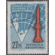 Argentina A- 112 1966 Lanzamiento de Cohetes en la Antártida MNH