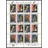 Costa Rica 607/10 1996 Minipliego Juana del Castillo Juan Mora MNH