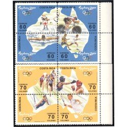 Costa Rica 670/77 2000 Juegos olímpicos de Sidney Australia MNH Costa Rica 670/77 2000 Juegos olímpicos de Sidney Australia MNH