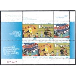 Costa Rica 934/36 2011 Minipliego Dibujos de infantiles MNH Costa Rica 934/36 2011 Minipliego Dibujos de infantiles MNH
