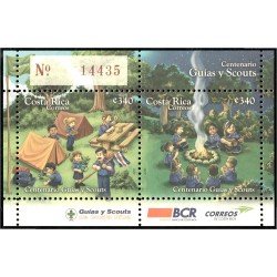 Costa Rica 947/48 2011 Centenario del Scoutismo MNH Costa Rica 947/48 2011 Centenario del Scoutismo MNH