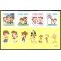 Costa Rica 941/44 2011 Programa para los niños Tricolín MNH