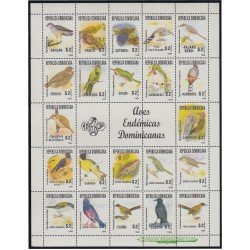 Rep. Dominicana 1248/69 1996 Fauna Pájaros Birds MNH Rep. Dominicana 1248/69 1996 Fauna Pájaros Birds MNH
