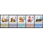 AJZ2  Alemania  Germany  Nº 2088/92 2260/4 902/6   2002   MNH