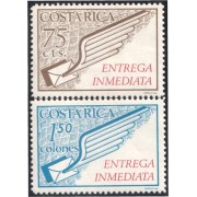 Costa Rica urgentes 1/2 1972 Entrega inmediata MNH