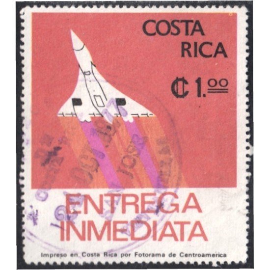 Costa Rica urgentes 4 1976 Avión Concorde usados Costa Rica urgentes 4 1976 Avión Concorde usados