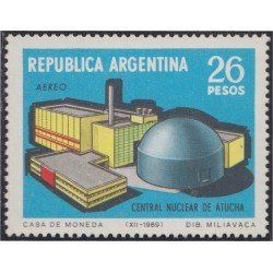 Argentina A- 129 1969 Economía y tecnología. Filigrana G MNH Argentina A- 129 1969 Economía y tecnología. Filigrana G MNH
