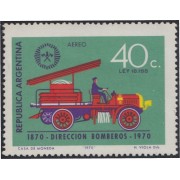 Argentina A- 131 1970 100° del Cuerpo de Bomberos MNH