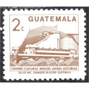Guatemala 455 1988 Centro Cultural Miguel Ángel Asturias MNH