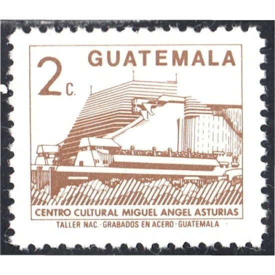 Guatemala 455 1988 Centro Cultural Miguel Ángel Asturias MNH Guatemala 455 1988 Centro Cultural Miguel Ángel Asturias MNH