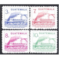 Guatemala 451/54 1987 Centro Cultural Miguel Ángel Asturias MNH Guatemala 451/54 1987 Centro Cultural Miguel Ángel Asturias MNH