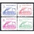 Guatemala 451/54 1987 Centro Cultural Miguel Ángel Asturias MNH