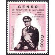 Guatemala 427 1973 Gral. Carlos Araño Osorio MNH
