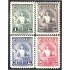 Guatemala 332/35 1948 1º de Mayo Código de trabajo MNH