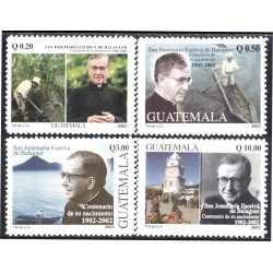 Guatemala 497/00 2003 San Josemaría Escrivá de Balaguer MNH Guatemala 497/00 2003 San Josemaría Escrivá de Balaguer MNH