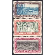 Guatemala 359/61 1953 Colonia Agrícola Caña y Azúcar usados