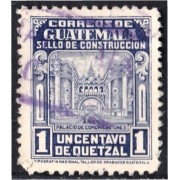 Guatemala 337 1949 Arco Palacio de Comunicaciones usados