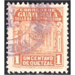 Guatemala 323 1945 Arco Palacio de Comunicaciones usados Guatemala 323 1945 Arco Palacio de Comunicaciones usados