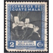 Guatemala 300 1939 Flor Nacional Monja Blanca usados