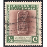 Guatemala 299 1939 Calendario Maya Museo Arqueológico usados