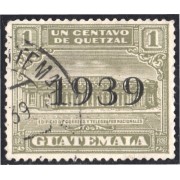 Guatemala 298D 1939 Edificio de Correos y Telégrafos usados