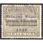 Guatemala 298C 1938 Edificio de Correos y Telégrafos usados
