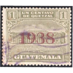 Guatemala 298Ba 1938 Edificio de Correos y Telégrafos usados Guatemala 298Ba 1938 Edificio de Correos y Telégrafos usados